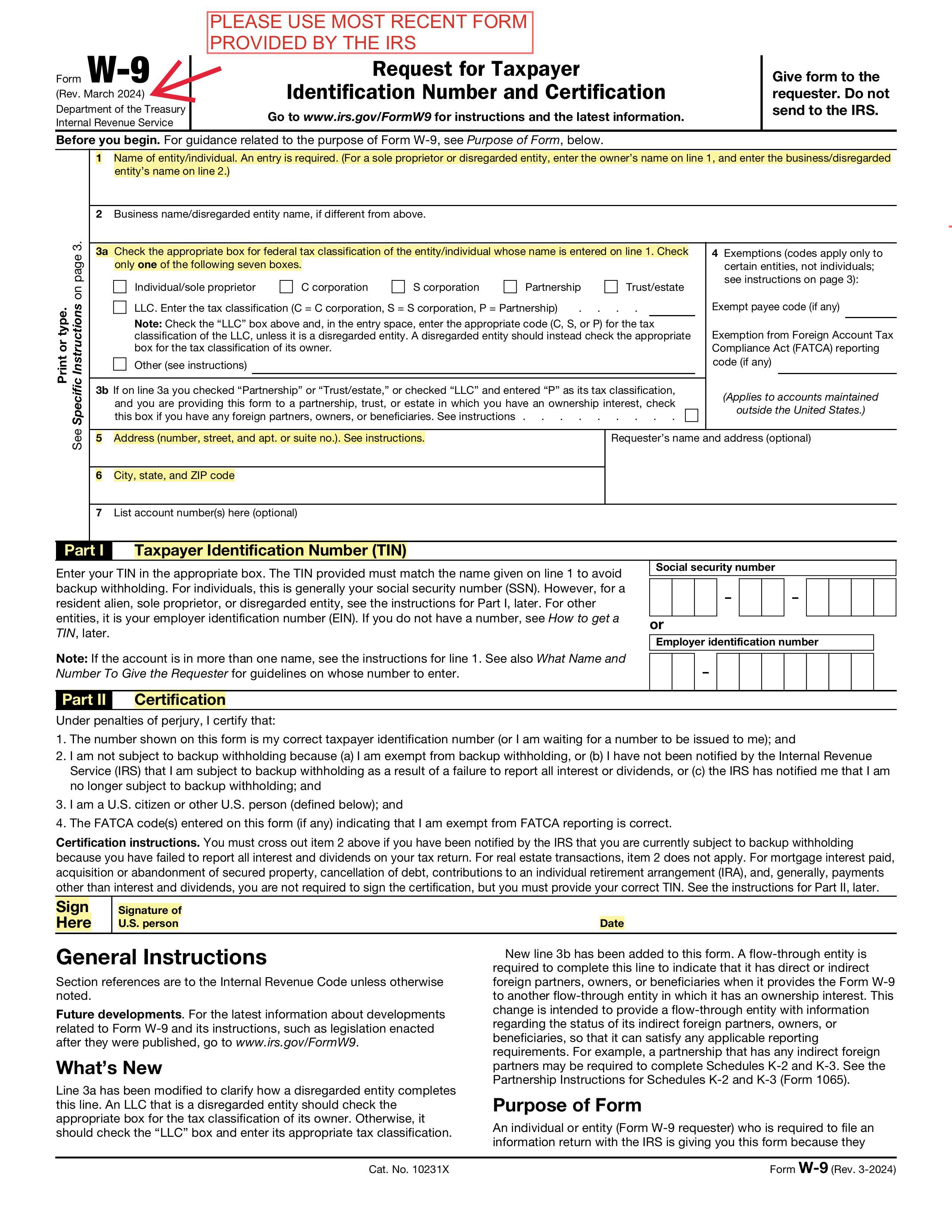 Filled Out Tax Form Examples